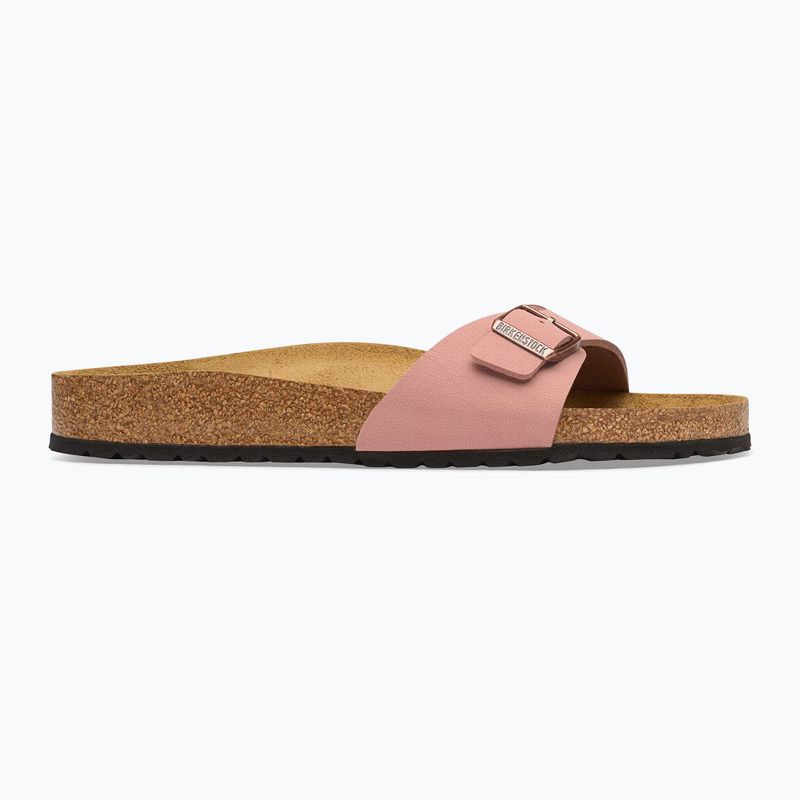 Moteriškos šlepetės BIRKENSTOCK Madrid Birkibuc Narrow rožinės molio spalvos 2