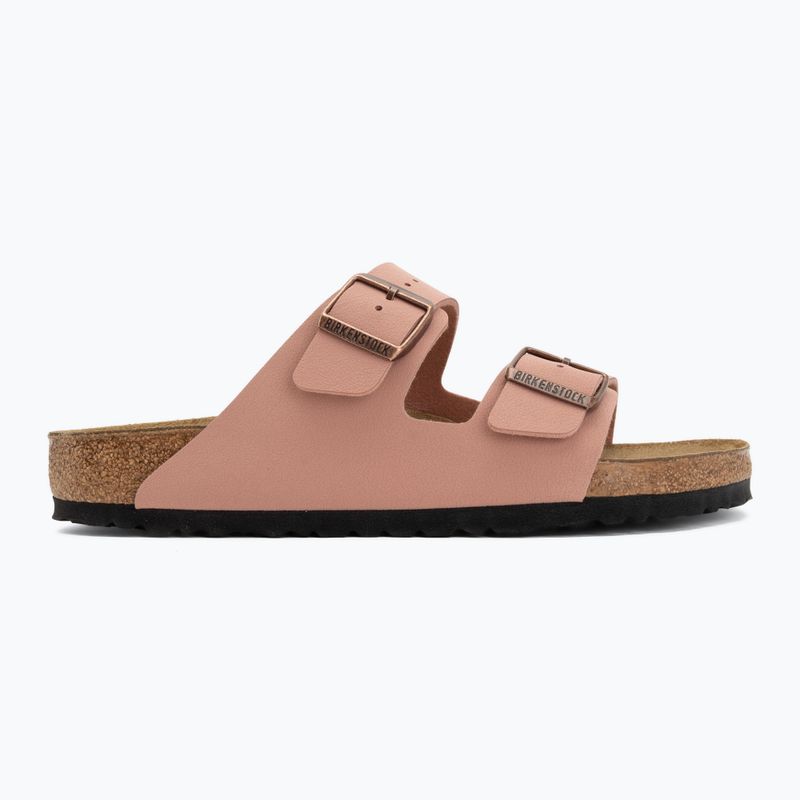 Šlepetės BIRKENSTOCK Arizona Birkibuc pink clay 2