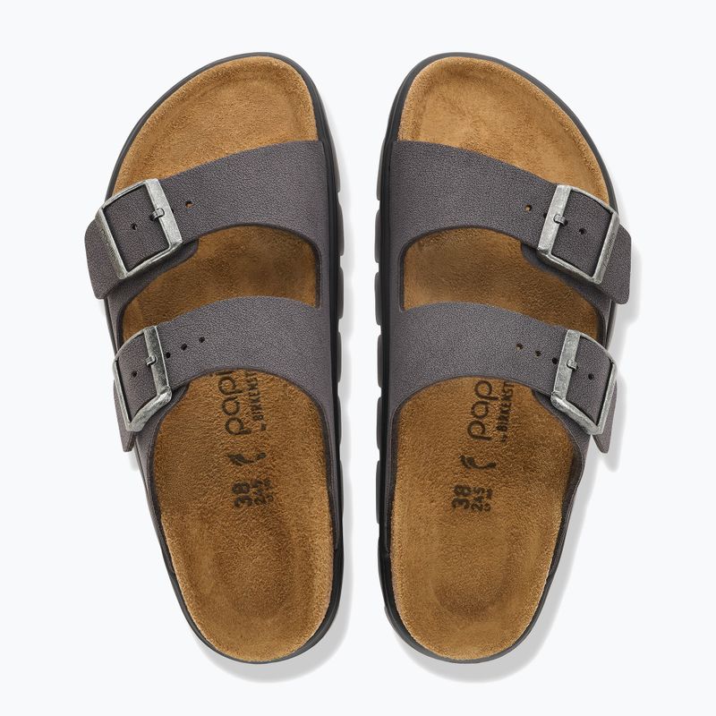 Šlepetės BIRKENSTOCK Arizona Chunky Birkibuc velvet gray 3