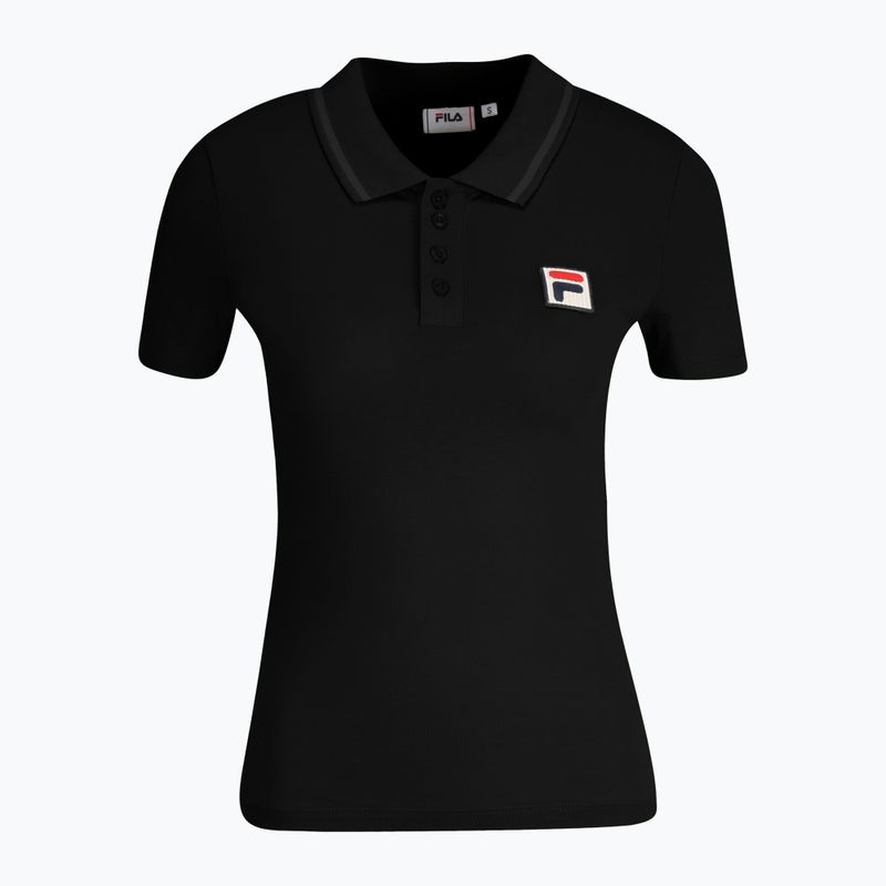 Moteriški polo marškinėliai FILA Leuben black 5