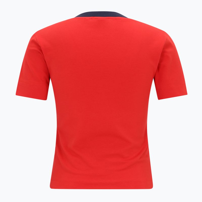 Moteriški marškinėliai FILA Ludhiana true red 6