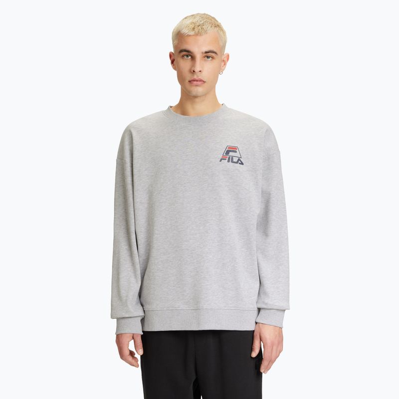 Vyriškas džemperis FILA Lahti Crew light grey melange