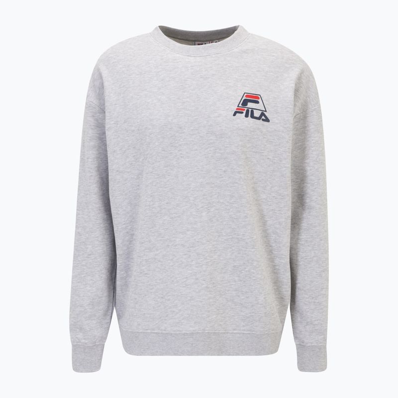 Vyriškas džemperis FILA Lahti Crew light grey melange 5
