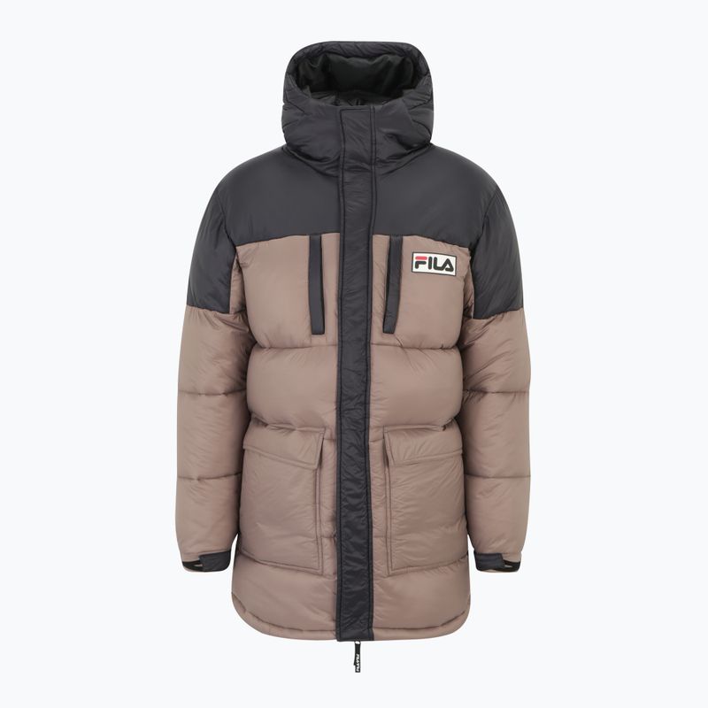 Vyriška žieminė striukė FILA Lichtenau Heavy Puff deep tauype/black