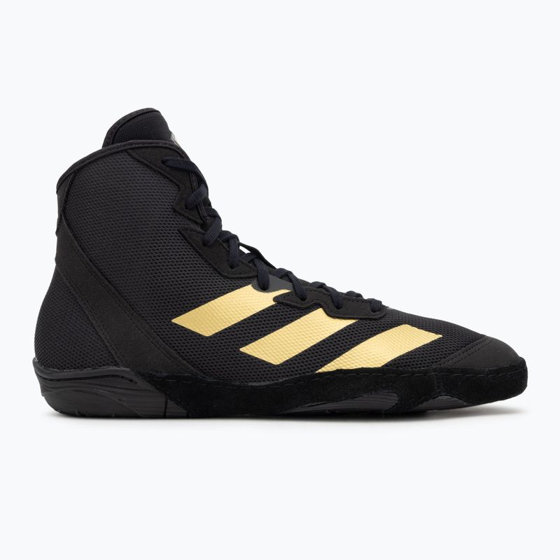 Imtynių batai adidas Adizero core black/gold metallic 2