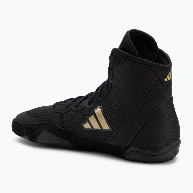 Imtynių batai adidas Adizero core black/gold metallic 3