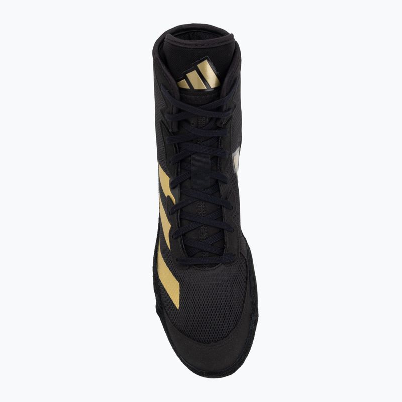Imtynių batai adidas Adizero core black/gold metallic 5