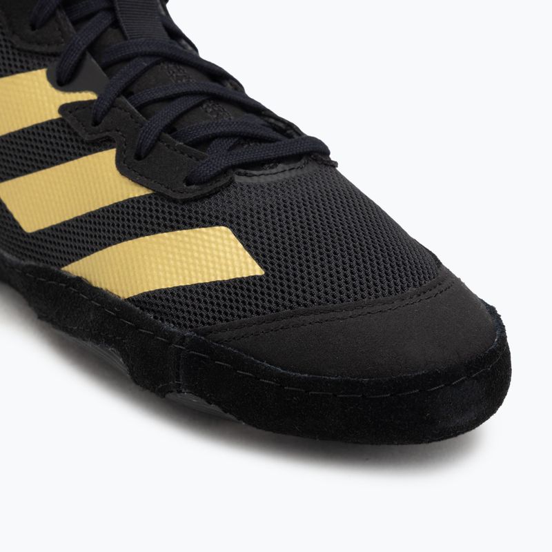 Imtynių batai adidas Adizero core black/gold metallic 7
