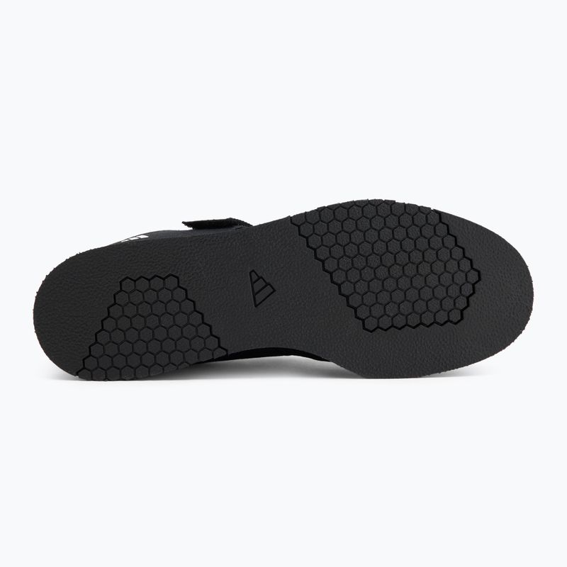 adidas Powerlift 5 juodi sunkiosios atletikos bateliai 4