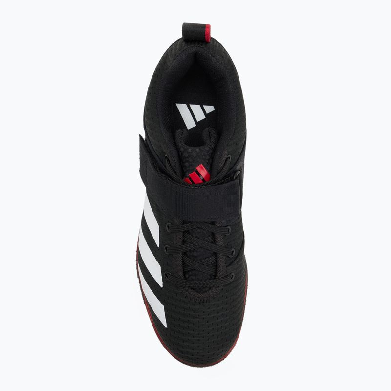 adidas Powerlift 5 juodi sunkiosios atletikos bateliai 5