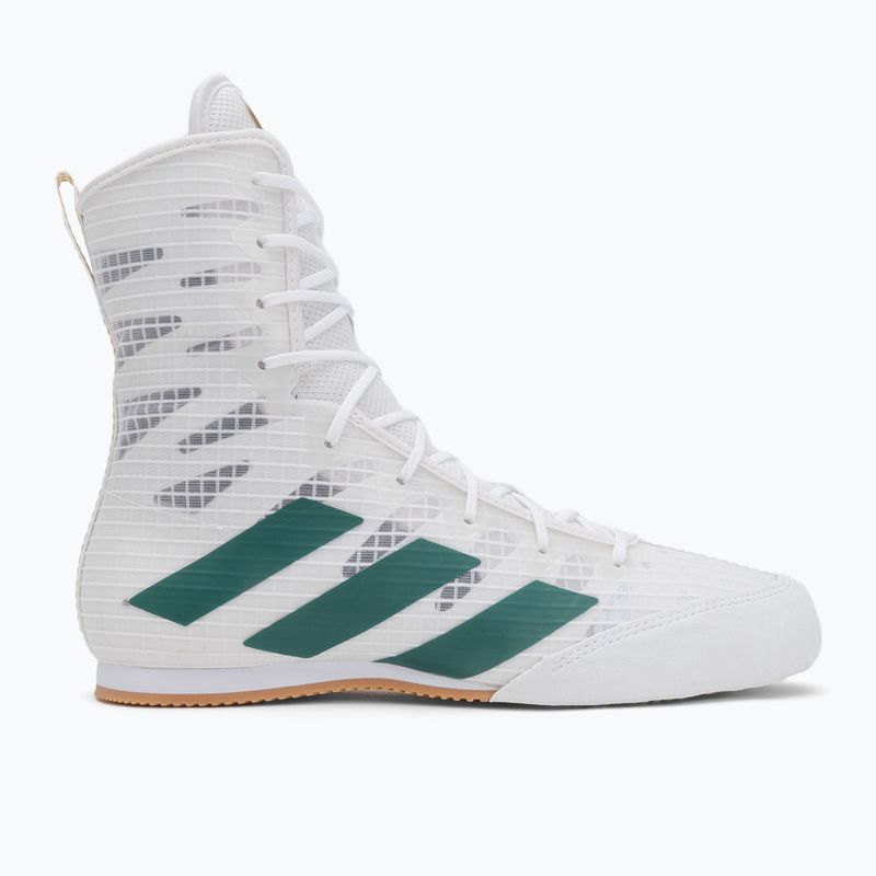 Bokso bateliai adidas Box Hog 4 cloud white/collegiate green/core black 2
