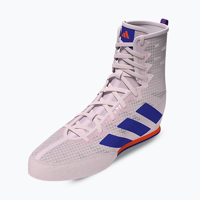 Bokso bateliai adidas Box Hog 4 almost pink/lucid blue/impact orange 2