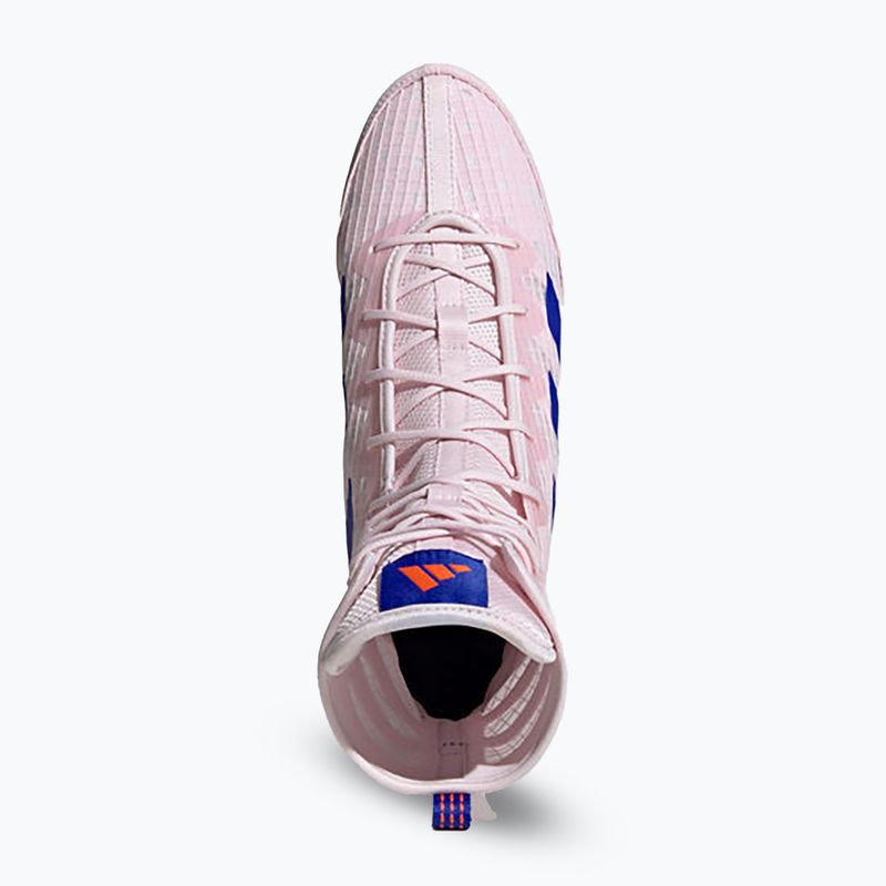 Bokso bateliai adidas Box Hog 4 almost pink/lucid blue/impact orange 7