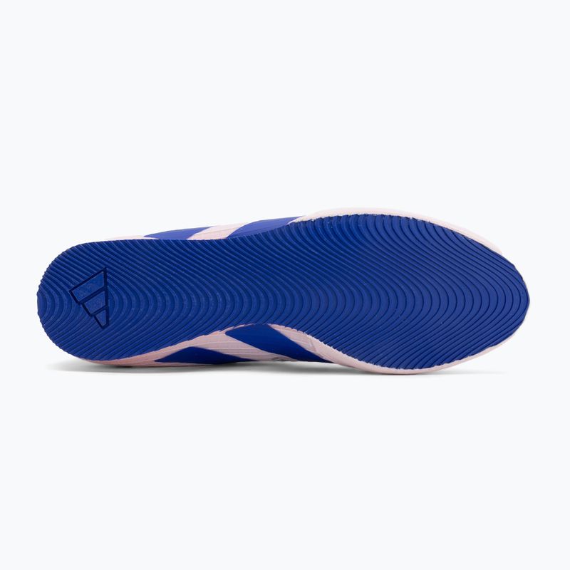 Bokso bateliai adidas Box Hog 4 almost pink/lucid blue/impact orange 4