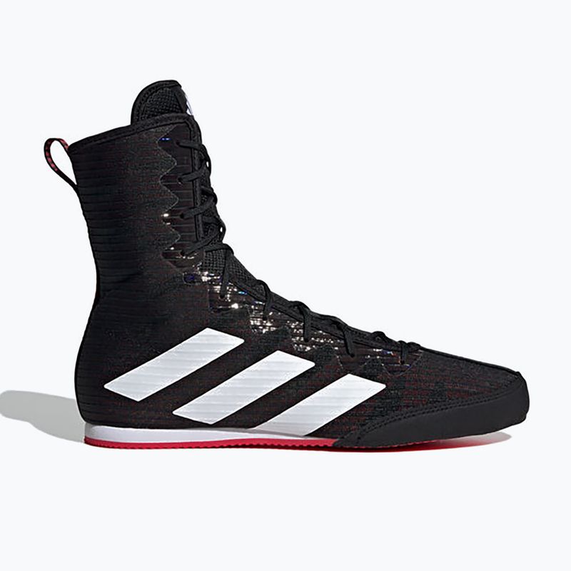 Bokso bateliai adidas Box Hog 4 core black/cloud white/pure ruby 3