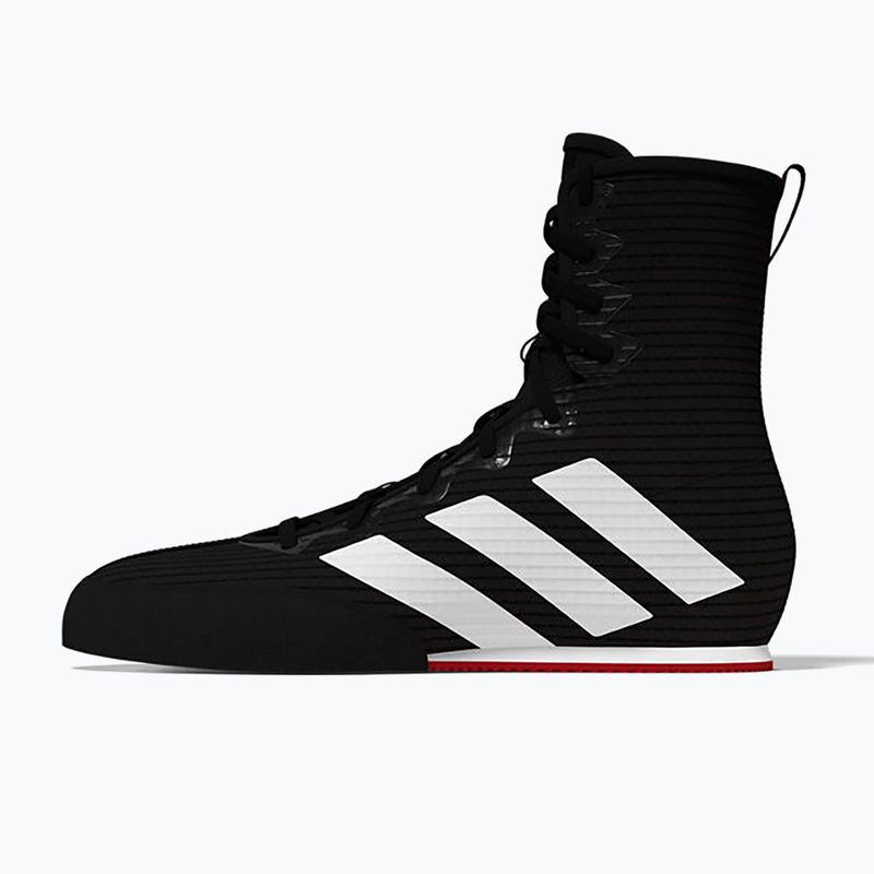 Bokso bateliai adidas Box Hog 4 core black/cloud white/pure ruby 4
