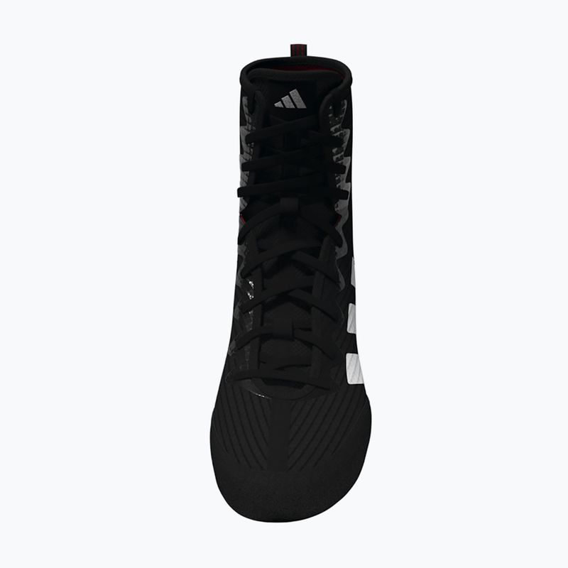 Bokso bateliai adidas Box Hog 4 core black/cloud white/pure ruby 5