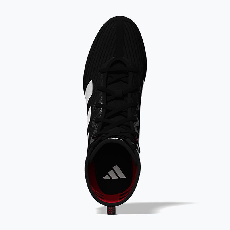 Bokso bateliai adidas Box Hog 4 core black/cloud white/pure ruby 7