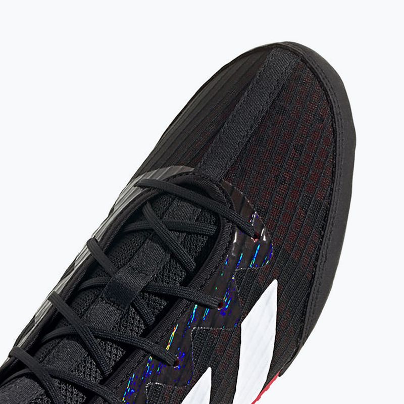 Bokso bateliai adidas Box Hog 4 core black/cloud white/pure ruby 9