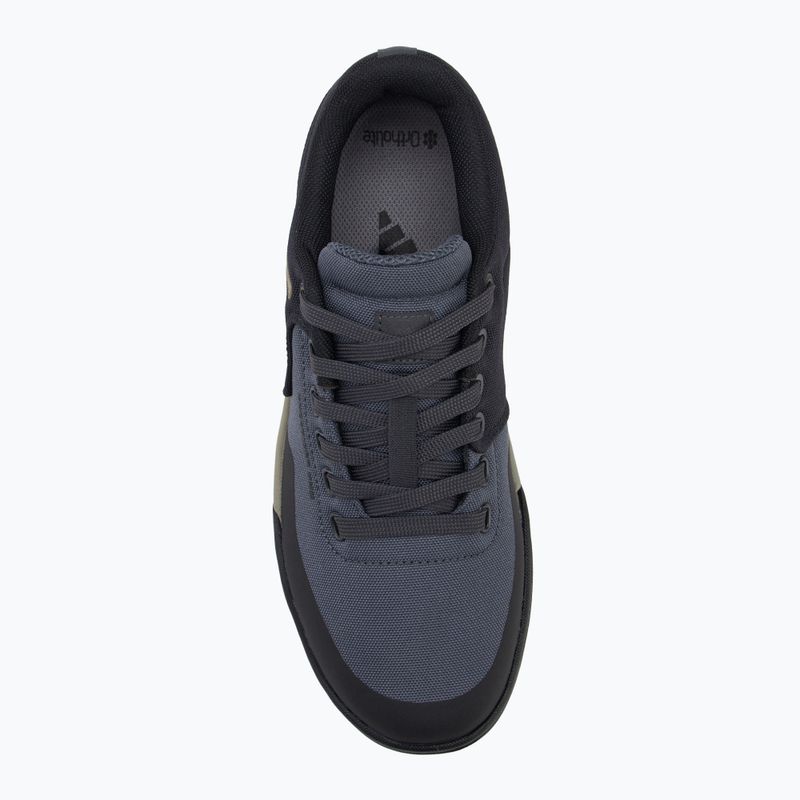 Vyriški platforminiai dviračių batai adidas FIVE TEN Freerider Pro Canvas grey six/silver pebble/black 5