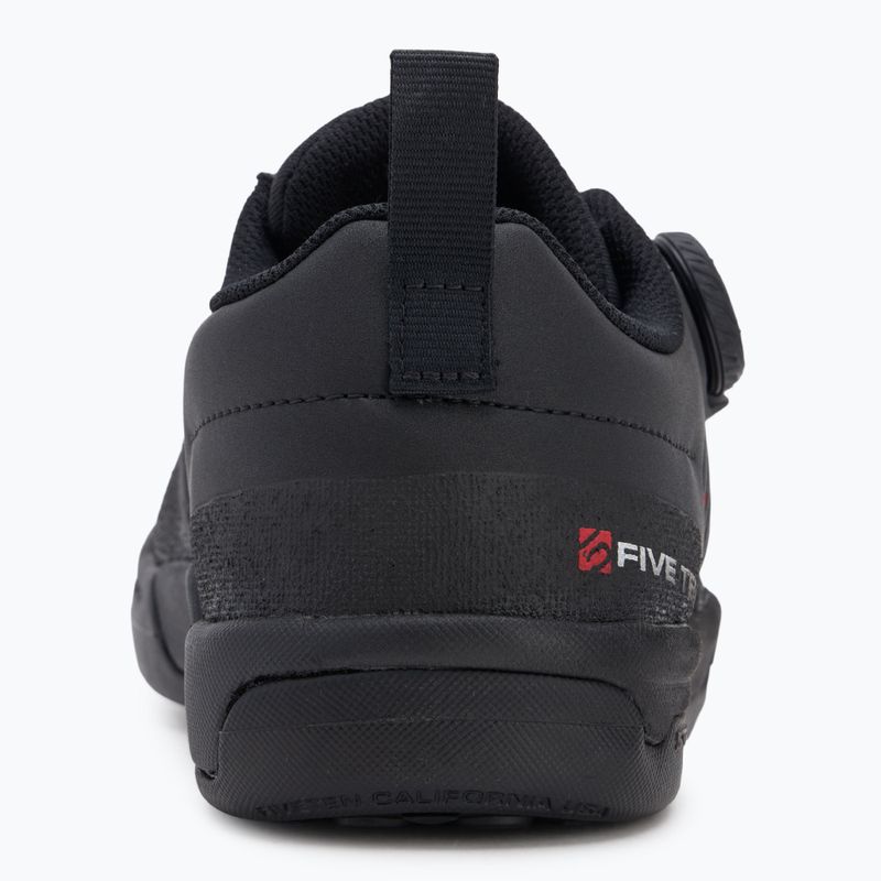 Vyriški platforminiai dviračių batai adidas FIVE TEN Freerider Pro Boa core black/red/cloud white 6