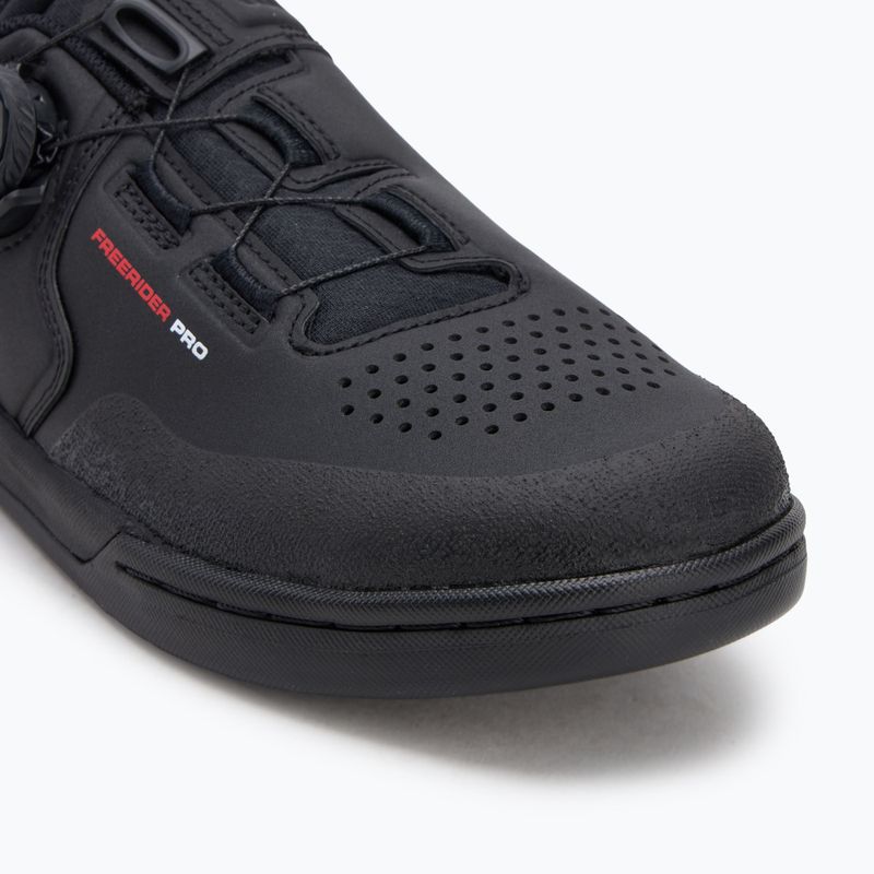 Vyriški platforminiai dviračių batai adidas FIVE TEN Freerider Pro Boa core black/red/cloud white 7