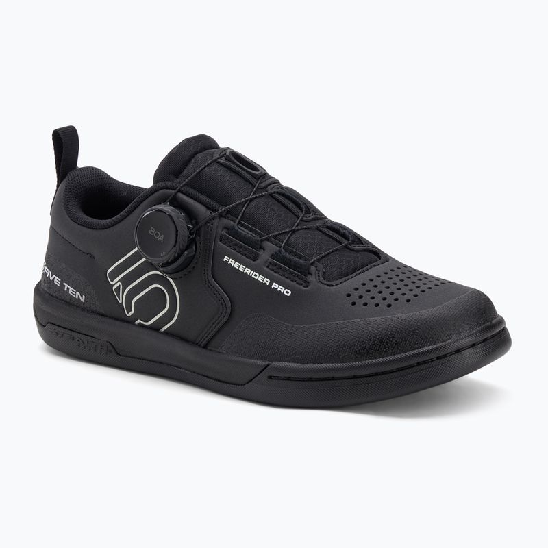Moteriški platforminiai dviračių batai adidas FIVE TEN Freerider Pro Boa W core black/linen green/white