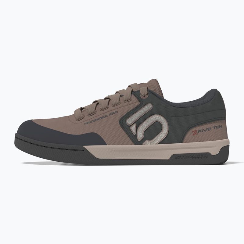 Moteriški platforminiai dviračių batai adidas FIVE TEN Freerider Pro Canvas W warm clay/wonder taupe/grey 2