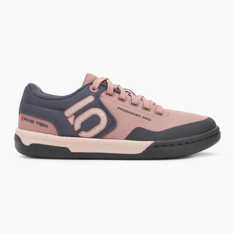 Moteriški platforminiai dviračių batai adidas FIVE TEN Freerider Pro Canvas W warm clay/wonder taupe/grey 2