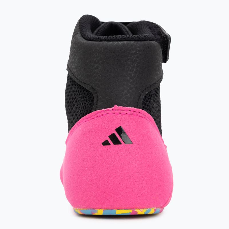 Bokso batai adidas Havoc core black/signal cyan/yellow 6