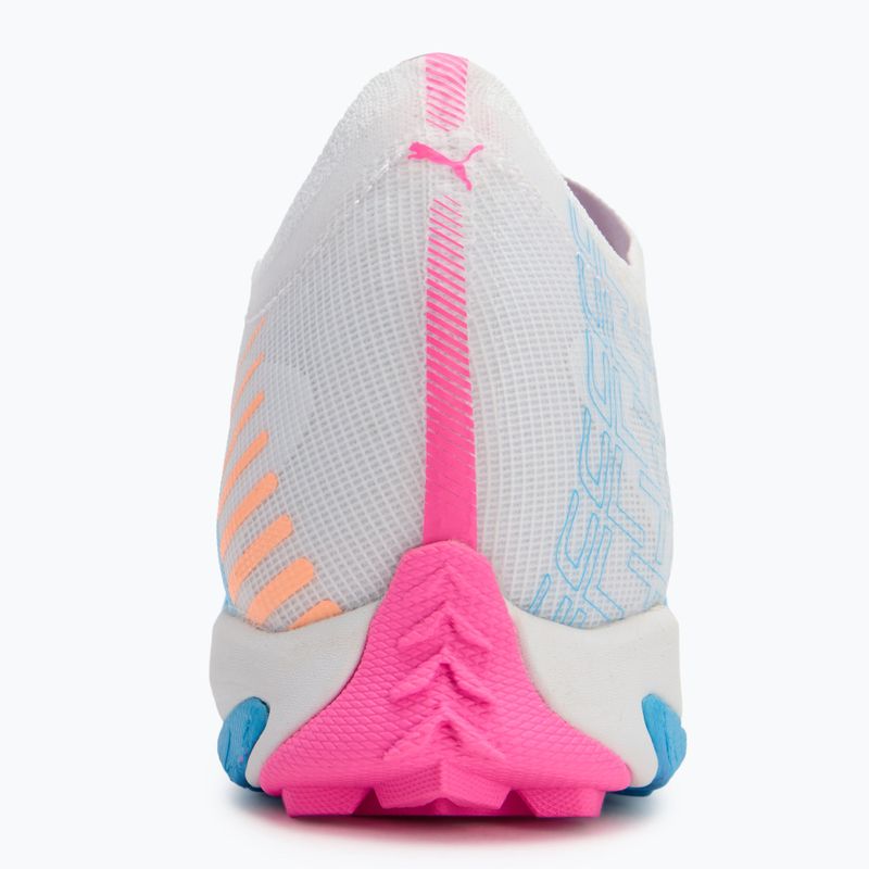 Futbolo batai PUMA Ultra 5 Match Vol. Up TT puma white/luminous blue/poison pink/fizzy melon 6