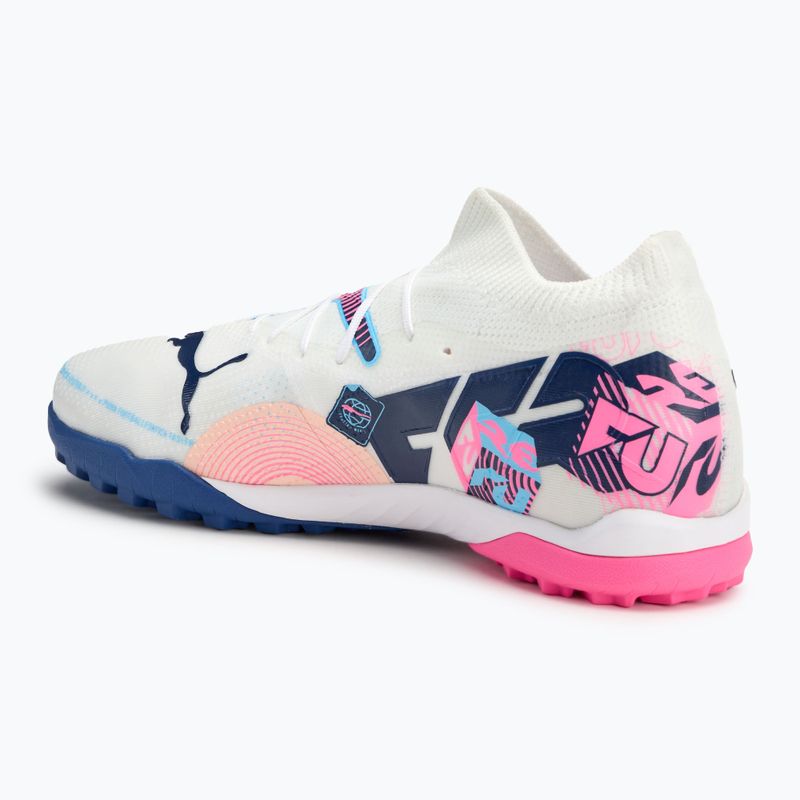 Futbolo batai PUMA Future 7 Match Vol. Up TT white/lumi blue/poison pink/fizzy melon/bluemazing 3