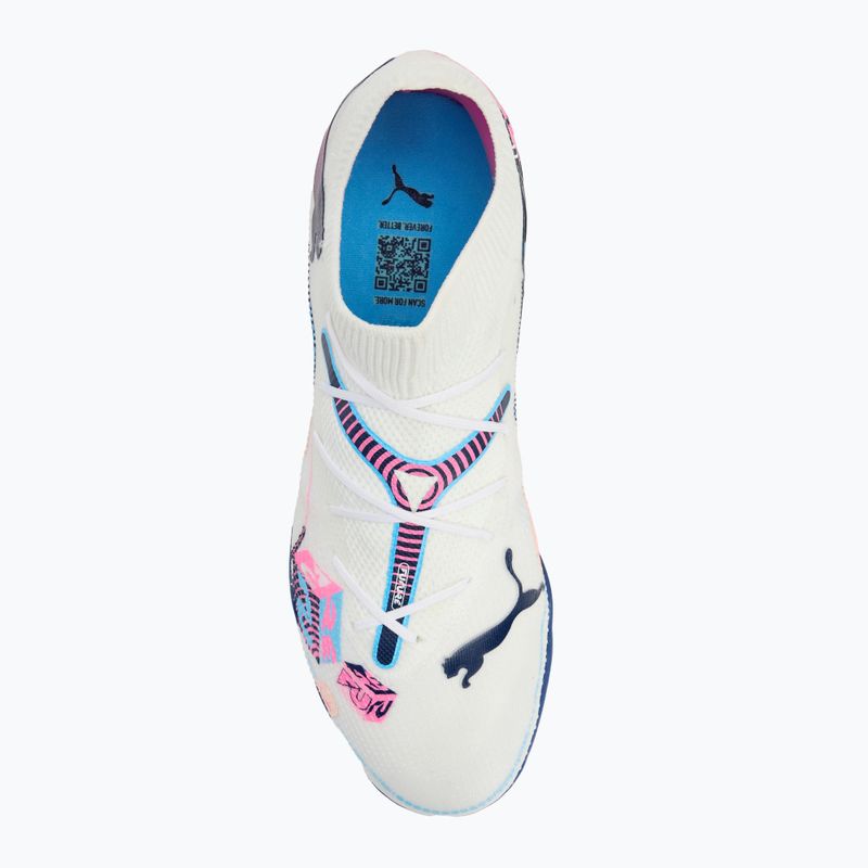 Futbolo batai PUMA Future 7 Match Vol. Up TT white/lumi blue/poison pink/fizzy melon/bluemazing 5