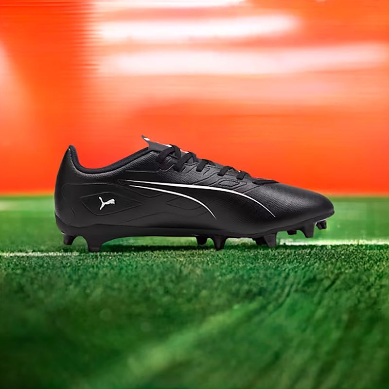 PUMA Ultra 5 Play FG/AG futbolo bateliai puma black/puma white 15