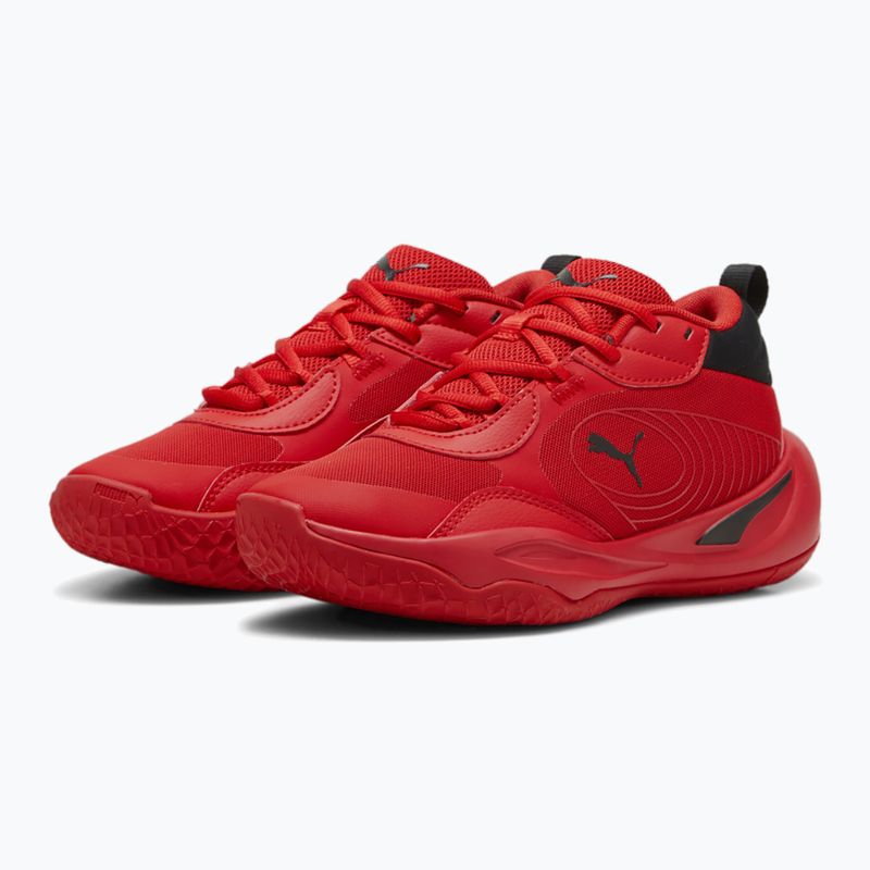 Vaikiški krepšinio batai PUMA Playmaker Pro JR for all time red/puma black 8