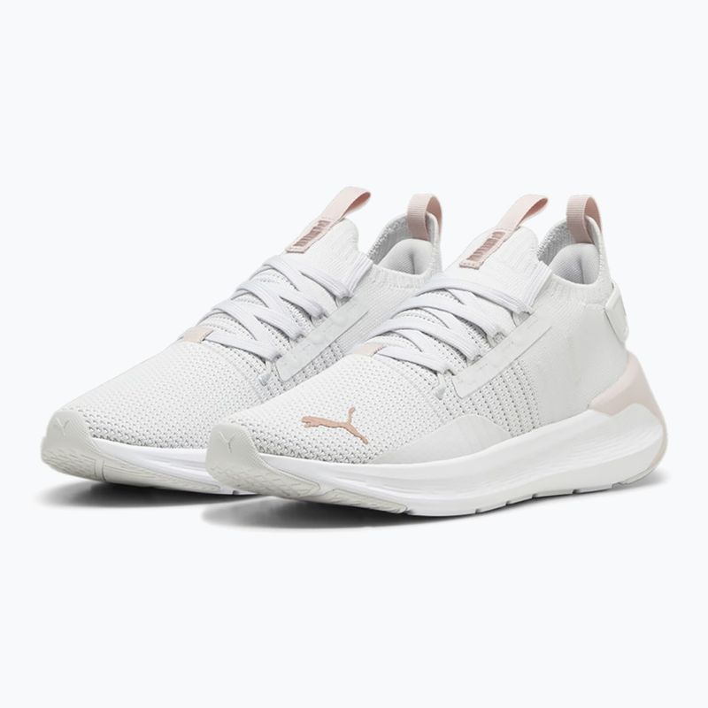 Moteriški bėgimo batai PUMA Softride Symmetry Fuzion Feather gray/mauve mist/rose gold