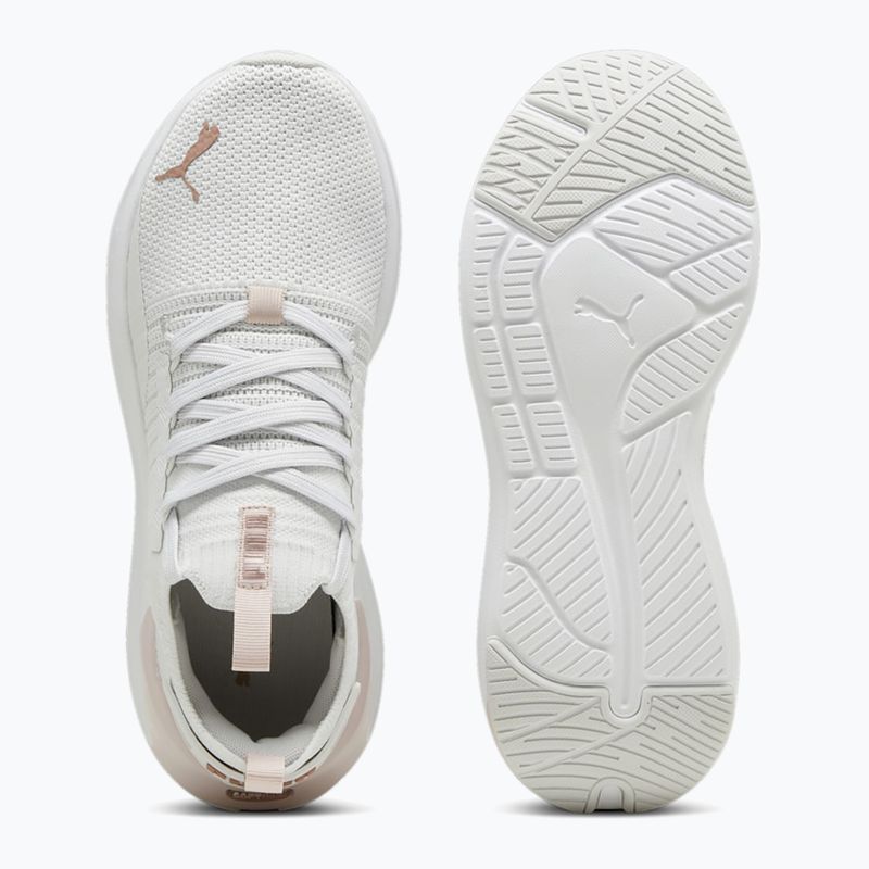 Moteriški bėgimo batai PUMA Softride Symmetry Fuzion Feather gray/mauve mist/rose gold 4