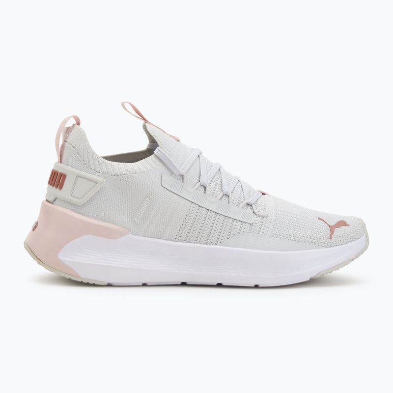 Moteriški bėgimo batai PUMA Softride Symmetry Fuzion Feather gray/mauve mist/rose gold 2