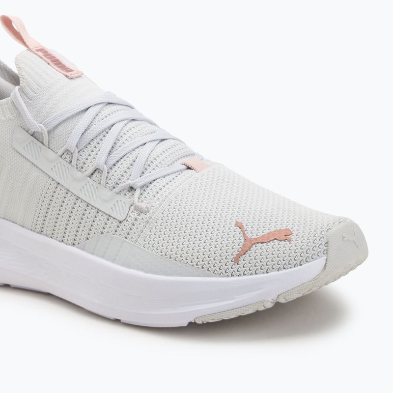 Moteriški bėgimo batai PUMA Softride Symmetry Fuzion Feather gray/mauve mist/rose gold 7