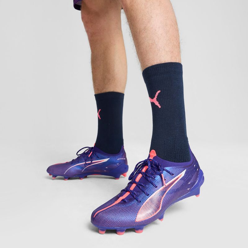 PUMA Ultra 5 Ultimate FG lapis lazuli/puma white/sunset gloe futbolo bateliai 14