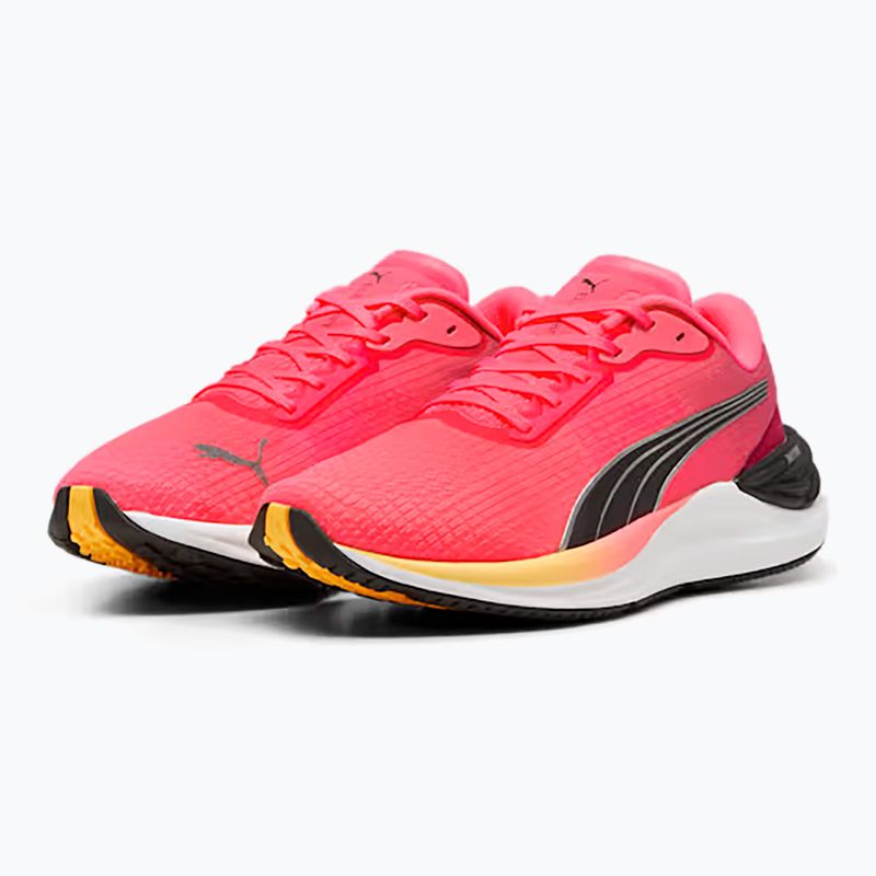 Moteriški bėgimo batai PUMA Electrify Nitro 3 Fade sun stream/sunset glow/puma white 8