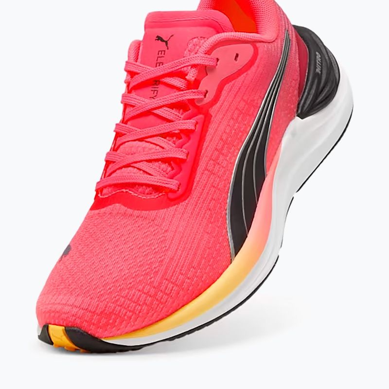 Moteriški bėgimo batai PUMA Electrify Nitro 3 Fade sun stream/sunset glow/puma white 11