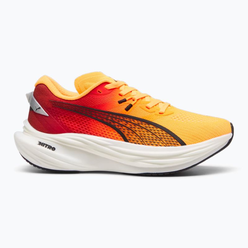 Moteriški bėgimo batai PUMA Deviate Nitro 3 Fade sun stream/sunset glow/puma white 9