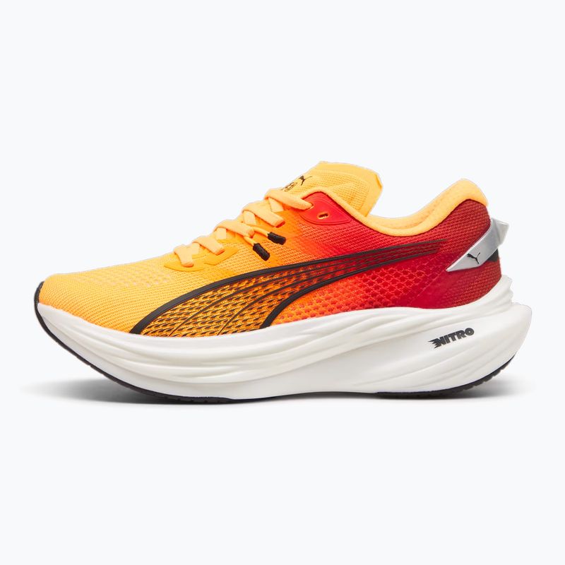 Moteriški bėgimo batai PUMA Deviate Nitro 3 Fade sun stream/sunset glow/puma white 10