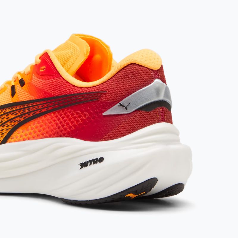 Moteriški bėgimo batai PUMA Deviate Nitro 3 Fade sun stream/sunset glow/puma white 13