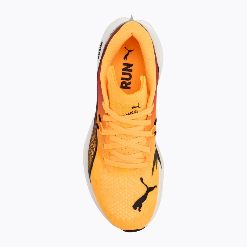 Moteriški bėgimo batai PUMA Deviate Nitro 3 Fade sun stream/sunset glow/puma white 5