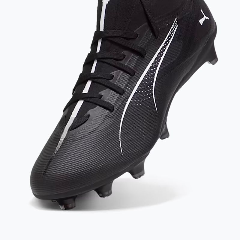 PUMA Ultra 5 Match+ FG/AG futbolo bateliai puma black/puma white 12