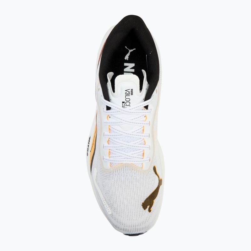 Vyriški bėgimo bateliai PUMA Velocity Nitro 3 puma white/sun stream 5