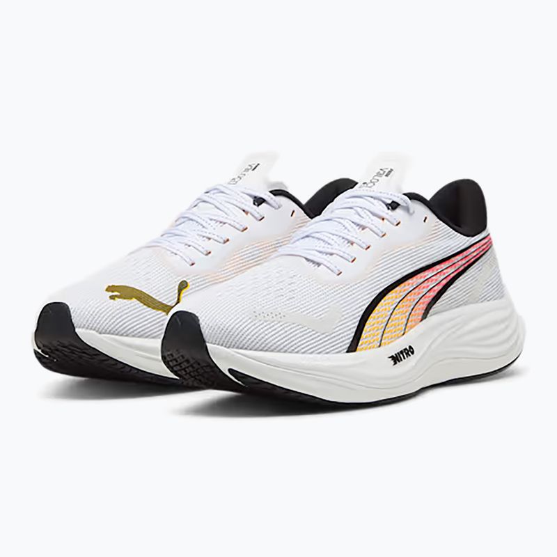 Vyriški bėgimo bateliai PUMA Velocity Nitro 3 puma white/sun stream 8