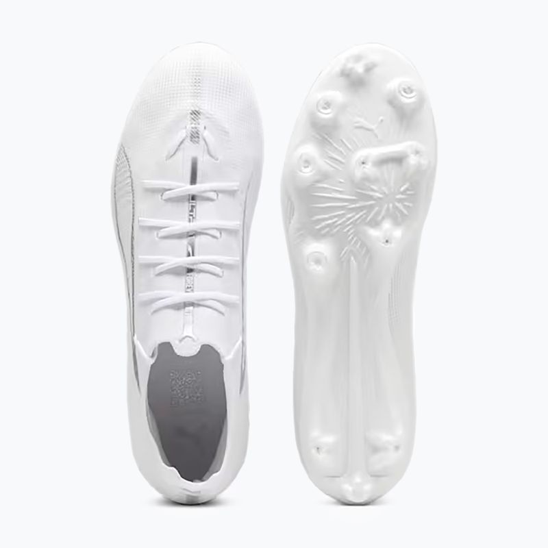 PUMA Ultra 5 Pro FG/AG futbolo bateliai puma white/puma white 11